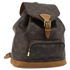 LOUIS VUITTON Monogram Montsouris MM Backpack M51136 LV Autre