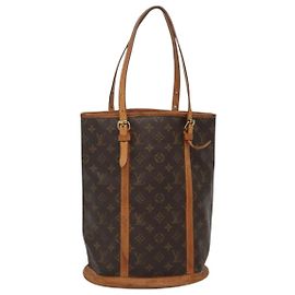 LOUIS VUITTON Monogram Bucket GM Shoulder Bag M42236 LV Altro