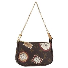 LOUIS VUITTON Monogram Patch Mini Pochette Accessoires Pouch M95804 Other