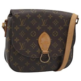 LOUIS VUITTON Monogram Saint Cloud GM Shoulder Bag M51242 LV Other
