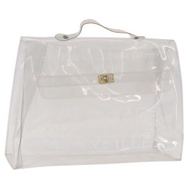 Hermès HERMES Vinyl Kelly Hand Bag Vinyl Clear Altro