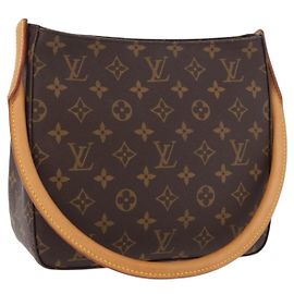 LOUIS VUITTON Bolsa de Ombro Monogram Looping MM M51146 LV Outro