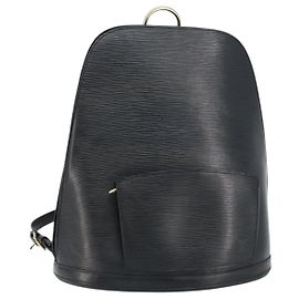 LOUIS VUITTON Epi Gobelins Backpack Black M52292 LV Other
