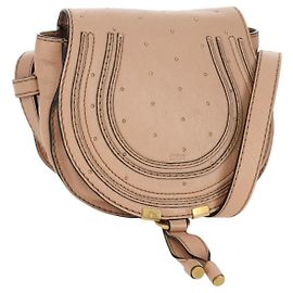 Chloé Bolsa de ombro Chloe Marcie em couro rosa ouro Outro
