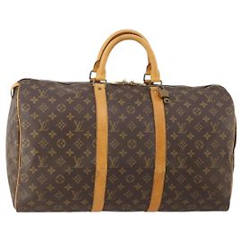LOUIS VUITTON Monogram Keepall 50 Boston Bag M41426 LV Autre