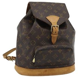 LOUIS VUITTON Monogram Montsouris MM Backpack M51136 LV Other