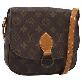LOUIS VUITTON Monogram Saint Cloud MM Shoulder Bag M51243 LV Autre