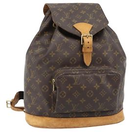 LOUIS VUITTON Monogram Montsouris GM Backpack M51135 LV Autre