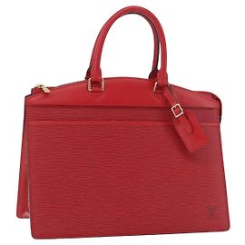 LOUIS VUITTON Epi Riviera Hand Bag Red M48187 LV Autre