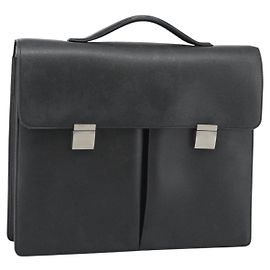 LOUIS VUITTON Taiga Serviette Kazan Pasta de trabalho Ardoise M30802 LV Outro