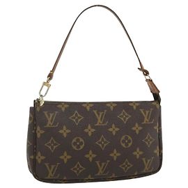 LOUIS VUITTON Monogram Pochette Accessoires Pouch M51980 LV Other