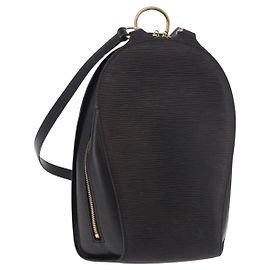 LOUIS VUITTON Epi Mabillon Rucksack Black M52232 LV Andere
