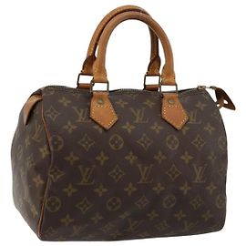 LOUIS VUITTON Monogram Speedy 25 Hand Bag M41528 LV Altro