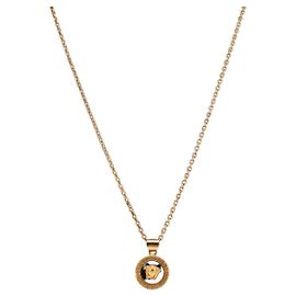 Collar Gianni Versace Medusa metal Gold Otro