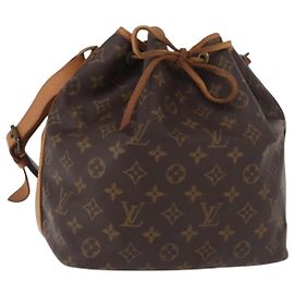 LOUIS VUITTON Monogram Petit Noe Shoulder Bag M42226 LV Autre