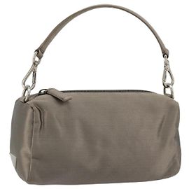 PRADA Hand pouch Satin Gray Silver Altro