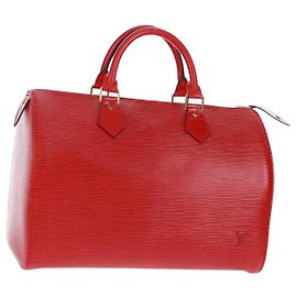LOUIS VUITTON Epi Speedy 30 Sac à main Castilian Red M43007 LV Autre