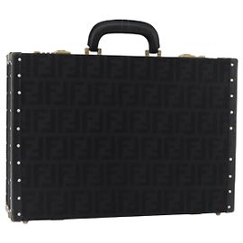 FENDI Zucca Canvas Trunk Black Andere