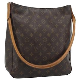 LOUIS VUITTON Monogram Looping GM Shoulder Bag M51145 LV Altro