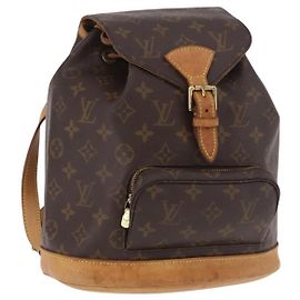 LOUIS VUITTON Monogram Montsouris MM Backpack M51136 LV Other
