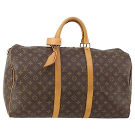 LOUIS VUITTON Monogram Keepall 50 Boston Bag M41426 LV Autre