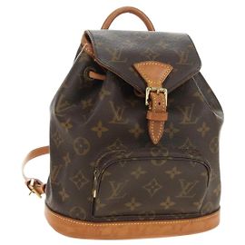 LOUIS VUITTON Monogram Montsouris PM Backpack M51137 LV Other
