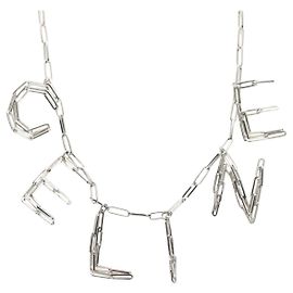Céline CELINE Necklace metal Silver Altro
