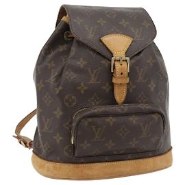 LOUIS VUITTON Monogram Montsouris MM Backpack M51136 LV Other