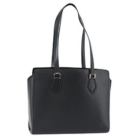 LOUIS VUITTON Epi Duplex Tote Bag Black M52422 LV Altro