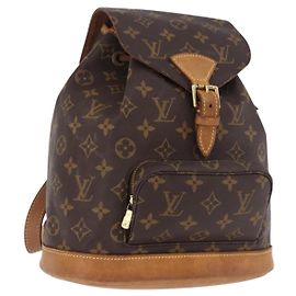 LOUIS VUITTON Monogram Montsouris MM Backpack M51136 LV Other