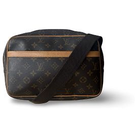 Autre Marque Louis Vuitton Reporter PM Beige Golden