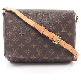 Autre Marque Louis Vuitton Musette Braun