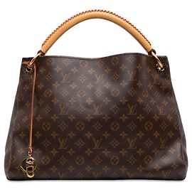 Borsa Hobo Louis Vuitton Monogram Artsy MM Marrone Marrone