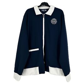 Veste Lacoste Bleu Marine en Polyester Taille L Bleu Marine