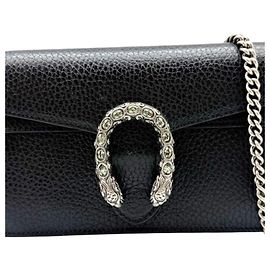 Mini Borsa a Tracolla con Catena Gucci Dionysus Nero