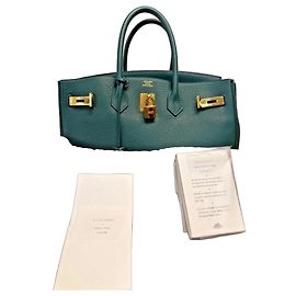 Sac Hermès Birkin 40 Togo Vert