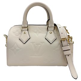 Louis Vuitton Speedy Bandoulière 25 Boston Bag Bege Cru