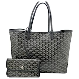 Goyard Saint Louis PM Tote Bag Brown Black