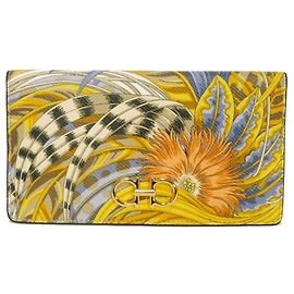 Salvatore Ferragamo Bi-Fold Wallet Multiple colors Yellow