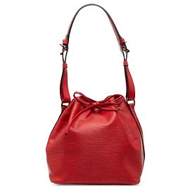 Louis Vuitton Red Epi Petit Noe Rouge