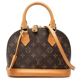 Louis Vuitton Brown Monogram Alma BB Marron