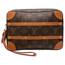 Pochette Soft Trunk Monogram Marron Louis Vuitton Marron