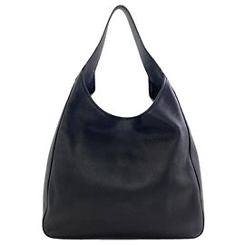 Prada One-Shoulder Tote Bag Black