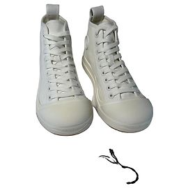 Bottega Veneta Vulcan High-Top Sneaker Weiß Weiß