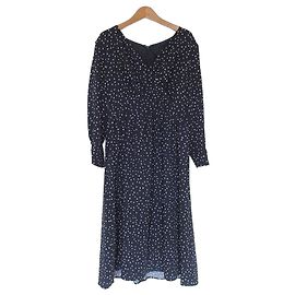 Autre Marque green label relaxing Kleid Blau Marineblau