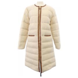 Moncler BELLETTE Down Coat Beige