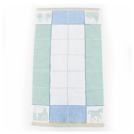 Hermès Saco de Toalha de Algodão Hermes Towel Bag Towel Azul