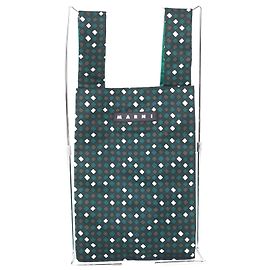 Marni Porter Nylon Tote Bag Other Green