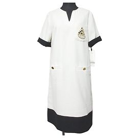 Autre Marque Vestido Grace Class Bijou Emblem Beige Otro