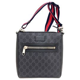 Borsa a tracolla Gucci GG Supreme Nero